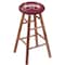 Holland Bar Stool Co Maple Bar Stool, Medium Finish, Mississippi State Seat RC30MSMed - alternate 1